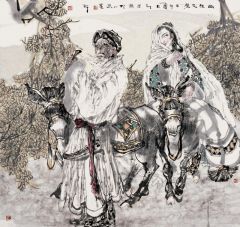 刘选让作品幽径戈