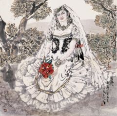 刘选让作品雪莲花