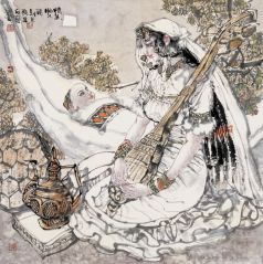 刘选让作品情系帕米尔