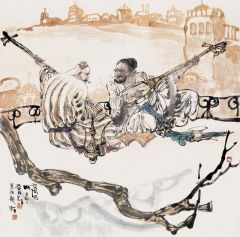 刘选让作品交河古曲