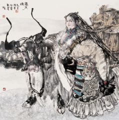 刘选让作品高原情