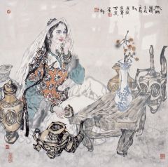 刘选让作品丝路风情