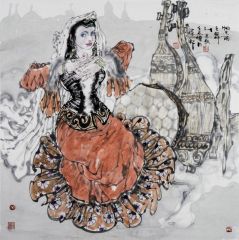 刘选让作品帕米尔之舞