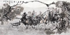刘选让作品塔里木之歌