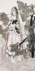 刘选让作品沙枣花
