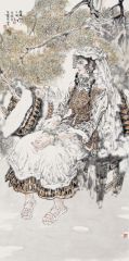 刘选让作品春暖帕米尔