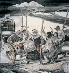 刘选让作品冰山之父