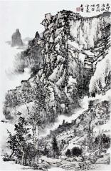曹福强作品林虑山