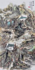 李玉民作品赏景图