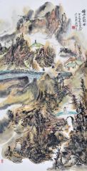 李玉民作品秋山苍韵图