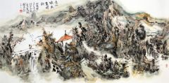 李玉民作品青山绿水画图开