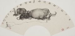 戴顺智作品老牛