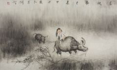 戴顺智作品家从雾中来