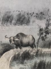 戴顺智作品牛