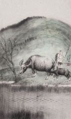 戴顺智作品牛