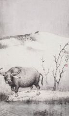 戴顺智作品牛