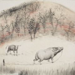 戴顺智作品牛04