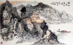 杨永林作品新雨一夜滿