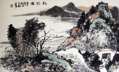 杨永林作品秋钓图