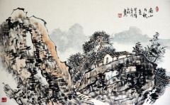 杨永林作品南山与秋色