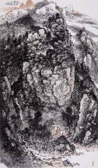 杨永林作品太行烟雨