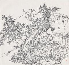 韩敬伟作品速写04