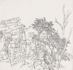 韩敬伟作品速写02