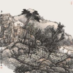 韩敬伟作品三亩地村