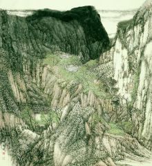 韩敬伟作品山鸣谷应