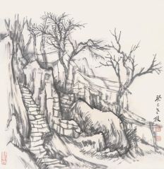韩敬伟作品2013小品百幅之14