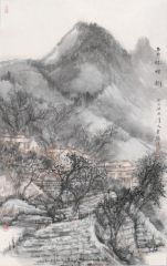 韩敬伟作品云林烟树