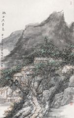 韩敬伟作品微雨洗春色