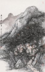 韩敬伟作品太行苍山古