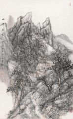 韩敬伟作品山隐幽居