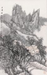 韩敬伟作品千峰随雨暗