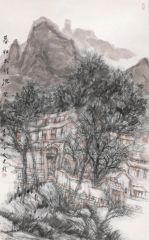 韩敬伟作品暮归太行深 