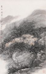 韩敬伟作品晨雨过青山