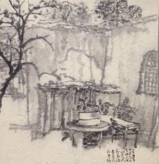 裴开元作品绥德郭家沟写生13