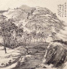 裴开元作品绥德郭家沟写生12
