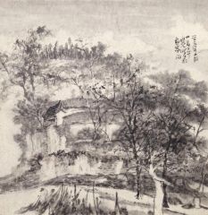 裴开元作品绥德郭家沟写生09