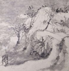 裴开元作品绥德郭家沟写生