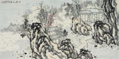 陶将作品山水人家