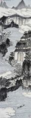陶将作品水树流香图