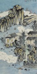陶将作品溪林夕烟