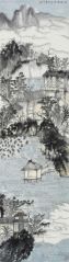 陶将作品山水清流图