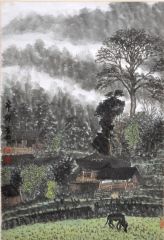 罗彬作品张家界龙阳村之一