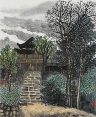 罗彬作品龙山贾市之二