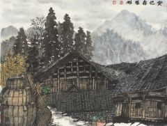 罗彬作品龙山贾市之一