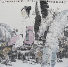 赵国毅作品吴越红颜万古传