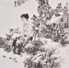 赵国毅作品山里红